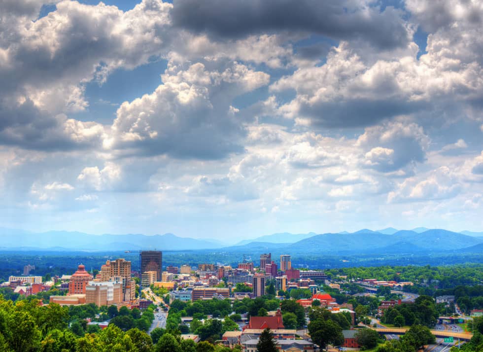 Asheville, North Carolina Blue Ridge