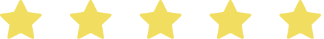 five yellow stars rating
